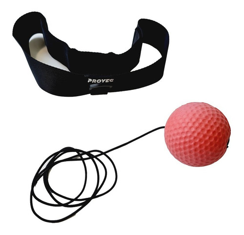 Reflex Ball Proyec Vincha Pelota Boxeo Reflejos Velocidad