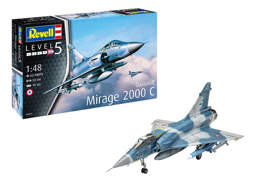 Dassault Mirage 2000c By Revell # 3813    1/48