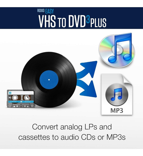 Roxio Easy De Vhs A Dvd Para Mac Vídeo A Dvd De Vhs, Hi8, V8