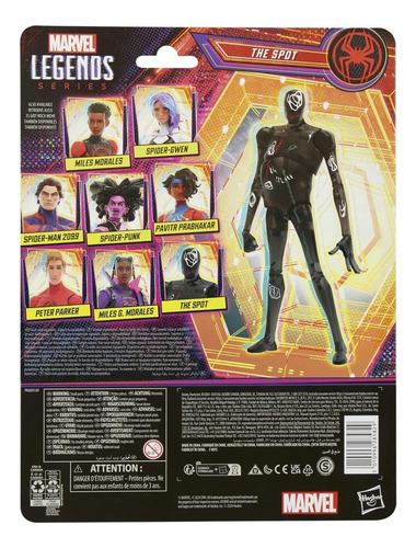 Marvel Legends Series Spider-man Figura De Acción The Spot