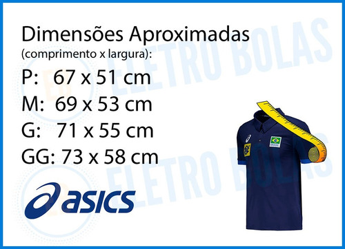 asics seleção brasileira volei