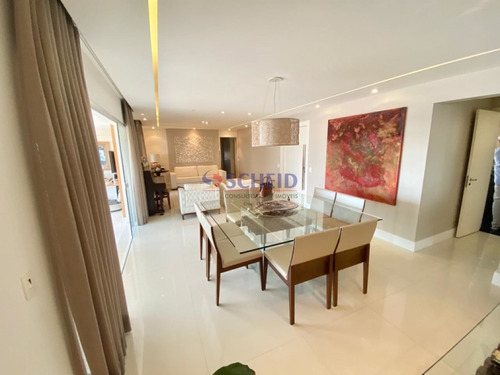 Imagem 3 de 15 de Apartamento Bem Decorado Com Varanda Gourmet A Venda No Jardim Marajoara - Mr71432