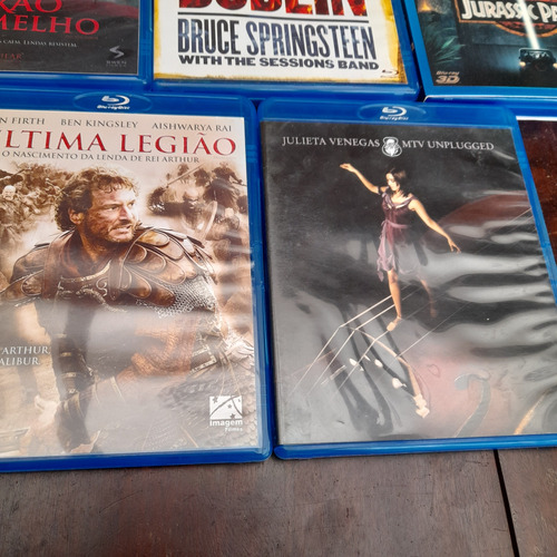 Imagem 2 de 4 de Blu Ray Disc Lote Com 8 Unidades Originais Filme E Música