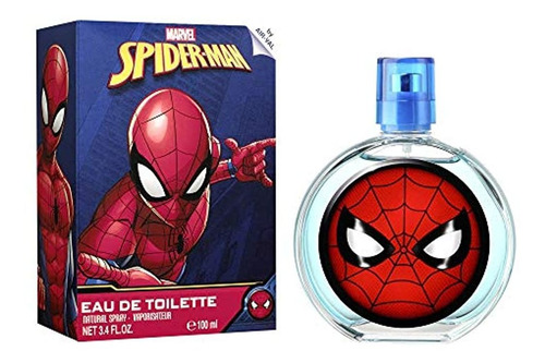 Ultimate Spider Man Por Marvel Para Niños  3.4 Oz Edt Spray