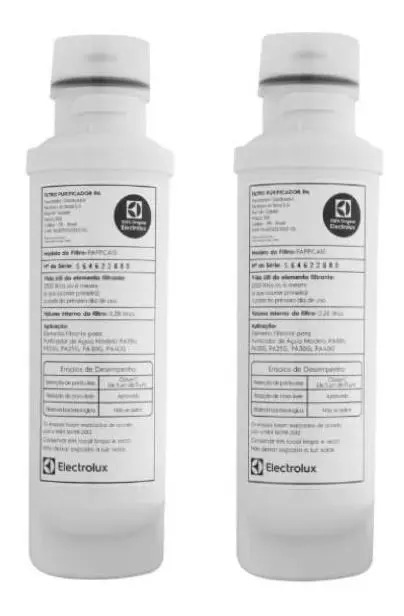 Kit 2 Refil Filtro Electrolux Original Modelos Pappca10