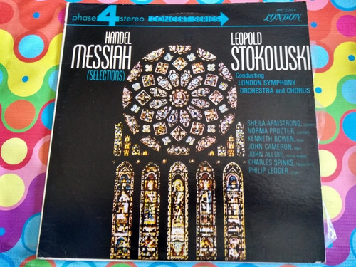 Handel Messiah Lp Leopold Stokowski Phase 4 Stereo