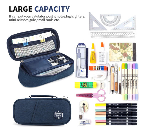 Pencil Case Pouch Bag With Mini Dry Erase Board Along With A