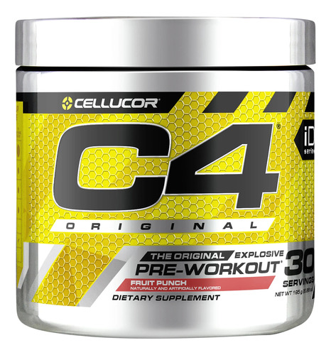 C4 Original Cellucor  30 Servicios Pre Entreno