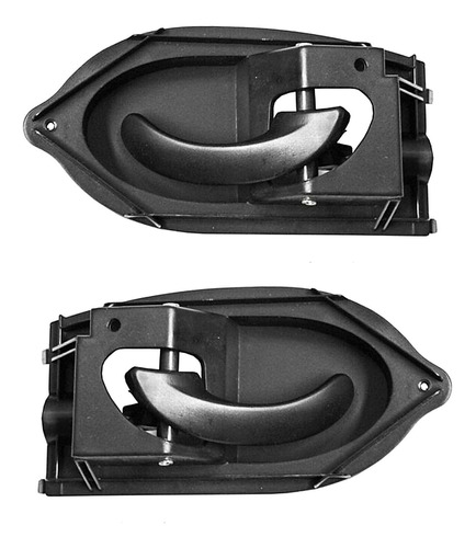 (2) Manijas Puerta Interior Del/tra Plastico Ka Ford 01-08