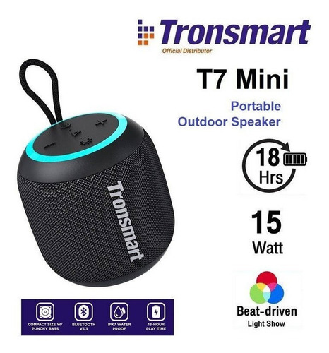 Parlante Bluetooth Tronsmart T7 Mini 15w Speaker Portátil