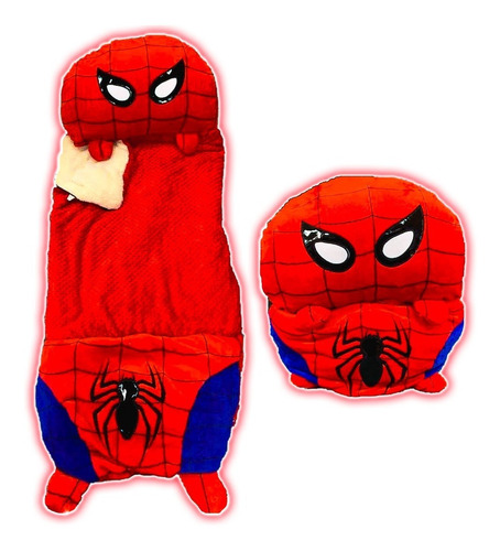 Bolsa De Dormir, Saco De Dormir, Sleeping, Peluche Spiderman