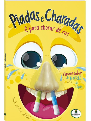 Livro Piadas E Charadas - Para Chorar De Rir!