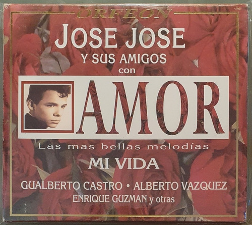 Cd Jose Jose Con Amor - Dalessio Gualberto Vazquez