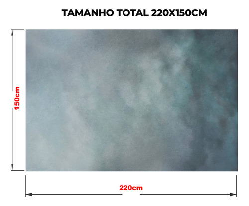 Fundo Fotográfico Textura Backdrop Em Tecido 1,50x2,20m Cor Textura - Ffh461