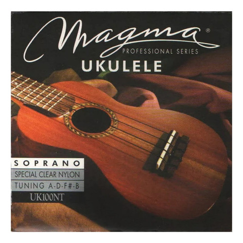 Imagen 1 de 3 de Encordado Magma Uk100nt Para Ukelele Soprano
