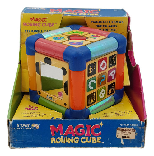 Cubo Didáctico Magic Rolling Cube Dañado 2002