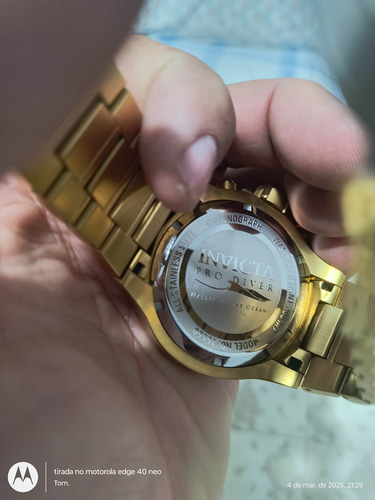 Relógio Invicta Modelo 15550 Raridade (Usado)