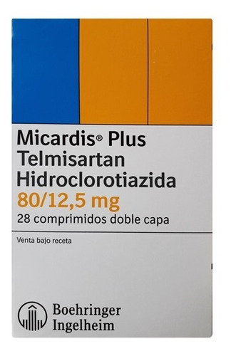 Micardis® Plus 80/12.5mg X 28 Comprimidos