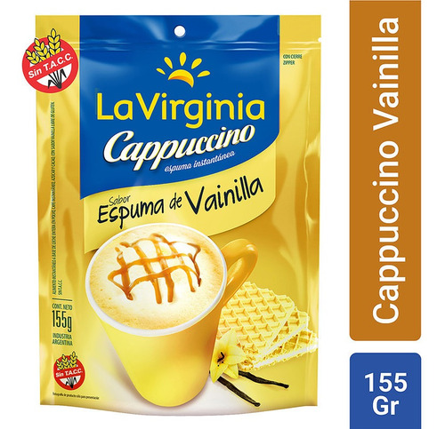 La Virginia Cappuccino Vainilla Doypack 155g