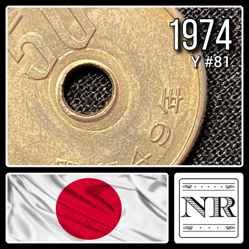 Japon - 50 Yen - Año 1974 (49) - Y #81 - Showa