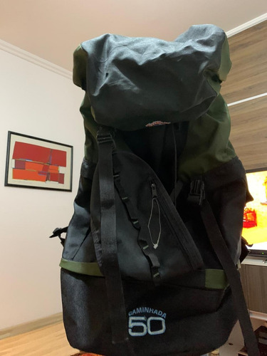 Mochila Caminhada 50 Litros Trilhas E Rumos - Usei Só 2x.