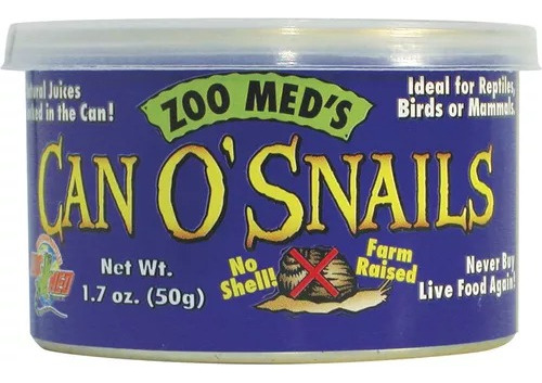 Zoomed Can O Snails Caracoles 50 Grs  