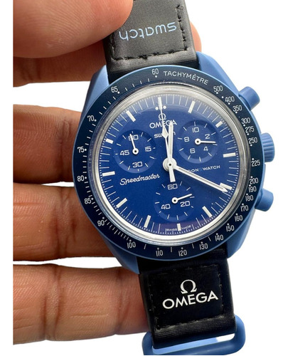Reloj Premium Swatch Mision A Neptuno Caja Y Certificados (Reacondicionado)