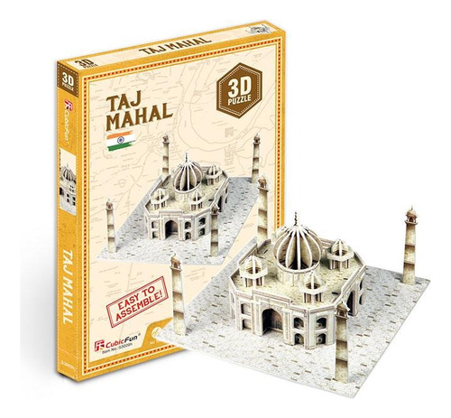 Puzzle 3d - Taj Mahal Miniatura - Cubicfun