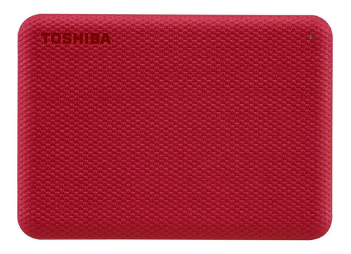 Disco Duro Externo Canvio Advance V10 2tb Rojo Toshiba