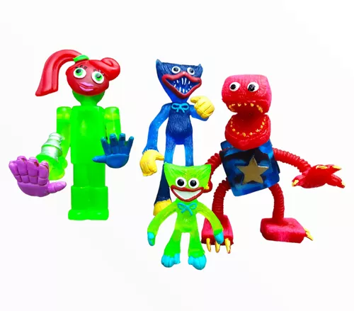  Poppy Playtime - Juego de estuche de coleccionista de  minifiguras con Huggy Wuggy (10 figuras con exclusivas, serie 1) : Juguetes  y Juegos