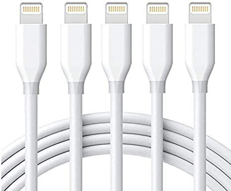 Cable De Carga Para iPhone, 5 Unidades, 5.9 Pies, Cable De C
