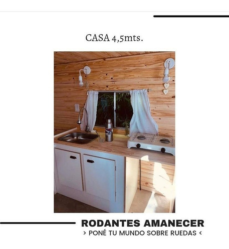 Imagen 11 de 15 de Casa Rodante 4,50 Machimbre - 0km Homologada
