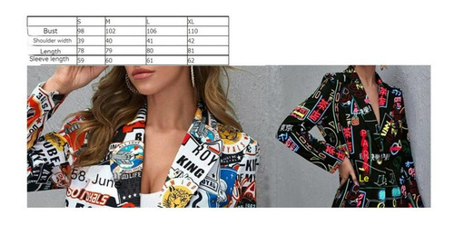 Blazer De Manga Larga Con Botón De Solapa Para Dama De Flore