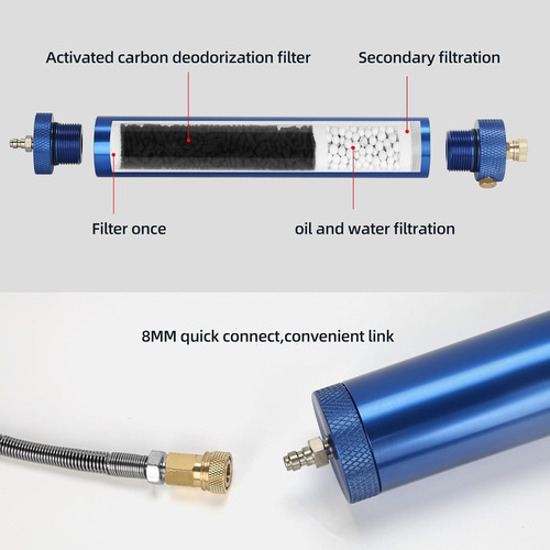 Separador Agua Aceite Filtro Compresor Aire 30 Mpa 4500 Psi