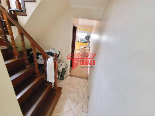 Imagem 5 de 17 de Sobrado Com 3 Dormitórios À Venda, 171 M² Por R$ 700.000,00 - Vila Alzira - Santo André/sp - So1208