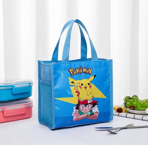 Bolso Para Llevar  La Colación Pokemóm