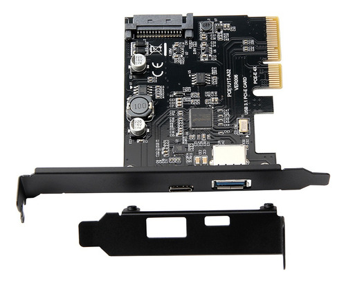 Usb3.1 Tarjeta De Expansión Pci-e X4 A Tipo-c Tipo-a Tarjeta