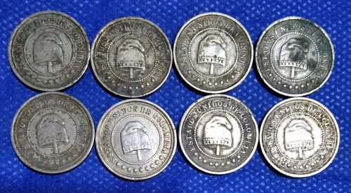 Moneda De 2 1/2 De 1881, Estado Bueno. Valor Por Unidad.