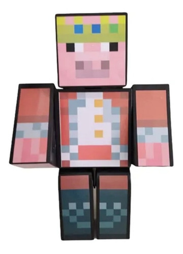 Boneco Minecraft Skins Streamers Techno 35cm Algazarra