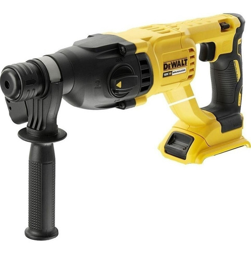 Imagen 2 de 8 de Rotomartillo electroneumático DeWalt BareTools DCH133B inalámbrico amarillo y negro con 20W de potencia 20V