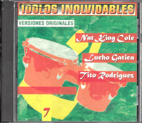 Tito Rodriguez. Lucho Gatica N K Cole Cd Original Usad Qqa. 