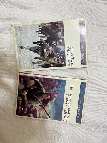 Colección Clásicos Bilingües Clarin 12 Tomos (Usado)