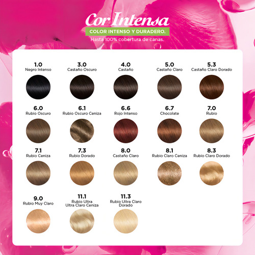 Tintura Cor Intensa Aceite de flores Kit Garnier Cor Intensa Permanente Hidratante Cor do Cabelo tom 6.6 vermelho intenso 20Vol. para cabelo
