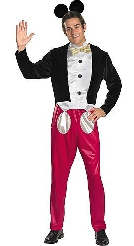Disfraz Para Adulto De Mickey Mouse Talla Única Halloween