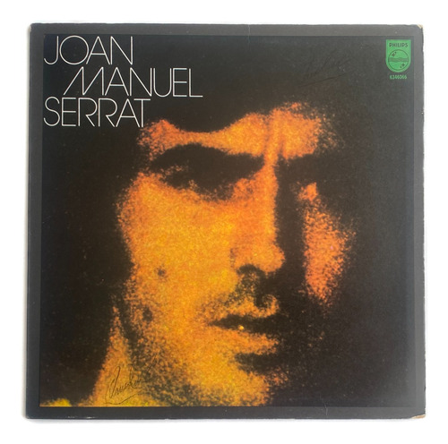 Lp Vinilo Joan Manuel Serrat- Joan Manuel Serrat 1974