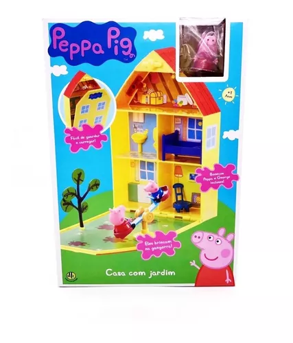 Peppa Pig Casa Com Jardim Dtc