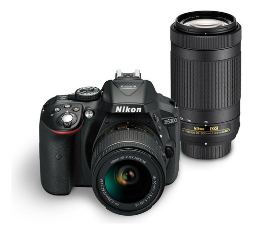Nikon D5300 Digital Slr Camera Kit De Doble Lente