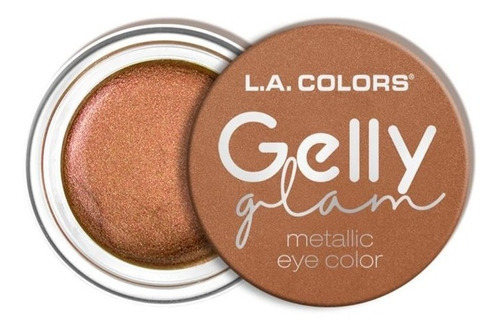 Sombra De Ojos Metálica En Gel  L. A Colors Gelly Glam Color De La Sombra Makeup Junkie