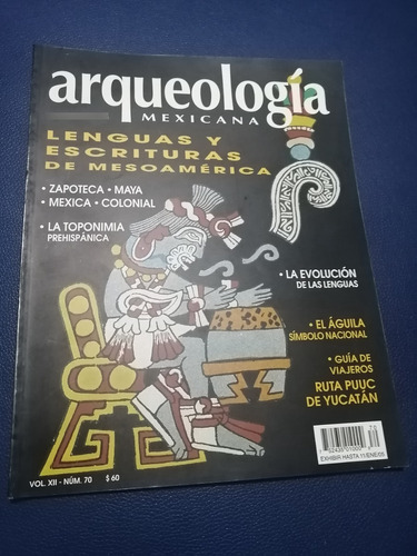 Arqueología Mexicana 70 Lenguas Y Escrituras De Mesoamérica