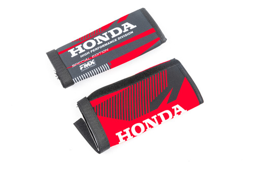 Juego Cubre Barrales Fuelles Neopren Rojo Honda 18cm Fmx